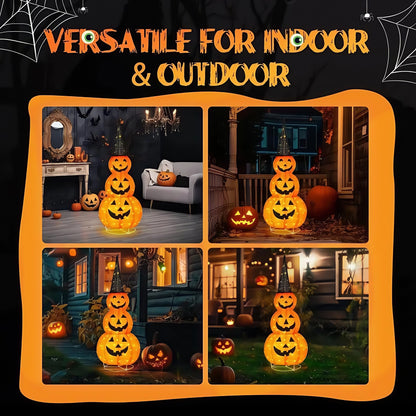 Naawe Halloween Collapsible Lighted Pumpkin