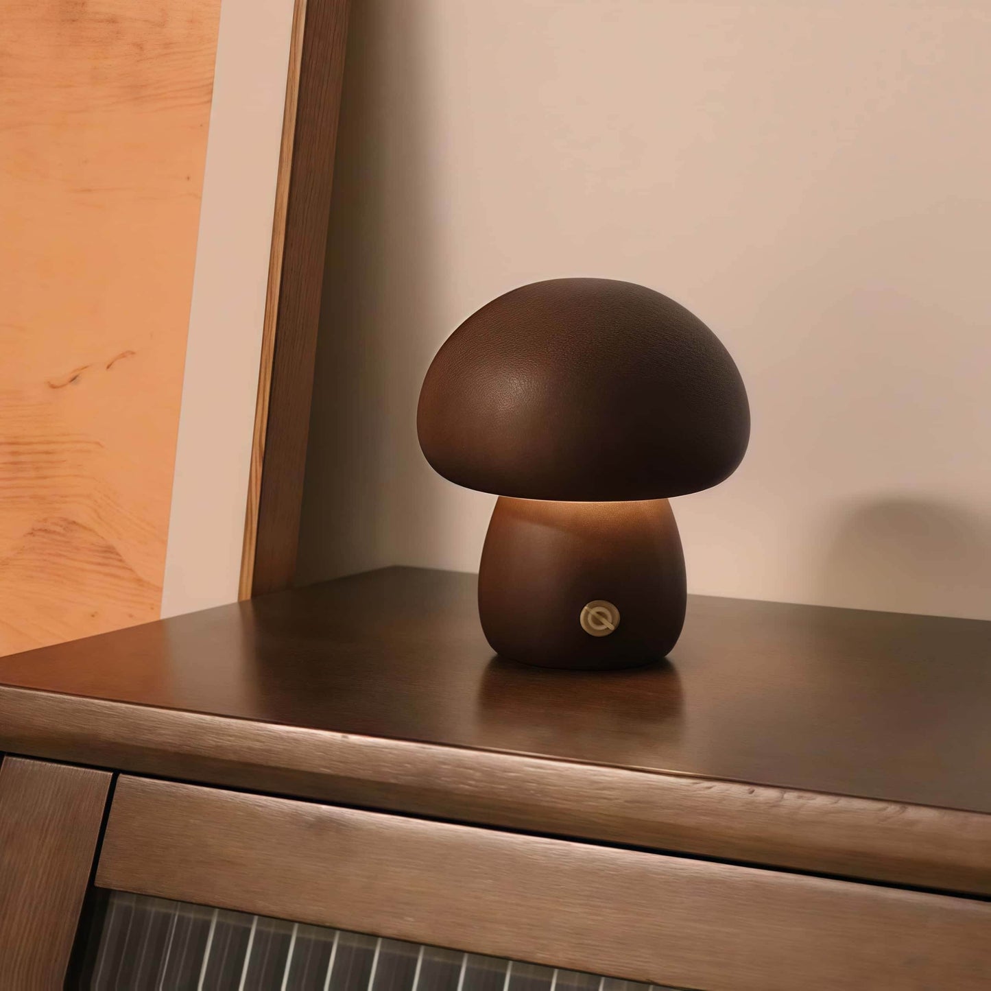 NAAWE Premium European Beech Lamp – Handcrafted | Wireless Charging - Naawe